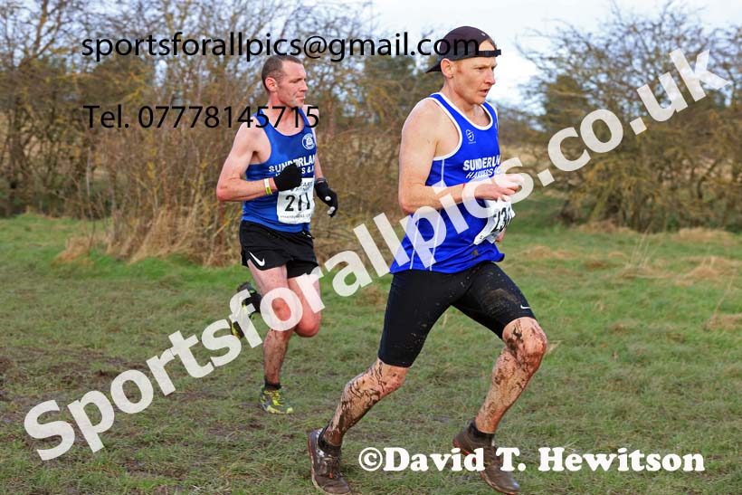 Mens 35 to 64, 2024 NEMAA Cross Country Champs., Wallsend. Photo: David T. Hewitson/Sports for All Pics